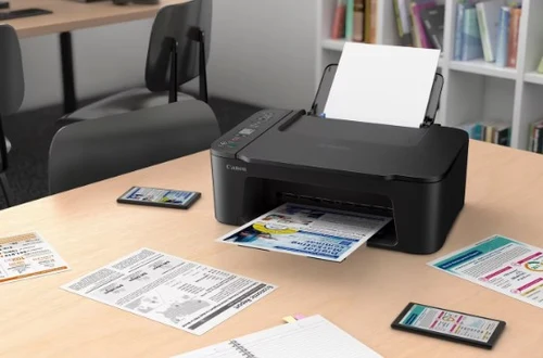 MFD Canon Pixma TS3640 (6670C007) Black, Colour Print/Scan/Copier/ Wi-Fi+Cloud Link, A4, ESAT 7.7/4.0 ipm, Print 4800x1200dpi_2pl, Scan 600x1200dpi, LED 3.7cm, 64-275 g/м2, Paper Input: 60sheets, USB 2.0, IEEE802.11 b/g/n, (PG-445, 180p /CL-446, 180p)