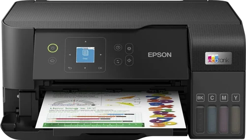 MFD CISS Epson EcoTank L3560 black, Color Printer/Scanner/Copier, Wi-Fi, A4