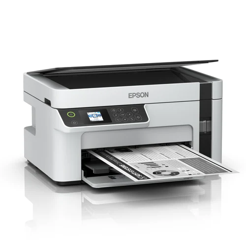 MFD CISS Epson EcoTank M2110 white, Mono Printer/Scanner/Copier/Net, A4