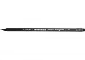 Creion simplu Optima ALL BLACK HB
