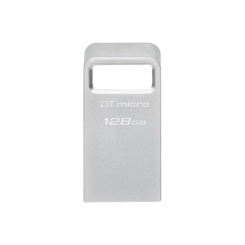 128GB USB3.2 Kingston DataTraveler Micro G2, Metal casing, Compact and lightweight, World’s smallest USB Flash drive (Read 200 MB/s)