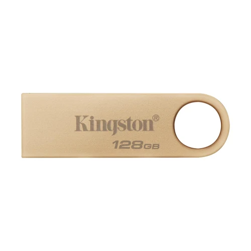 128GB USB3.0 Kingston DataTraveler SE9 G3 Gold, Metal casing, Compact and lightweight (Read up to 220 MByte/s, Write up to 100 MByte/s)