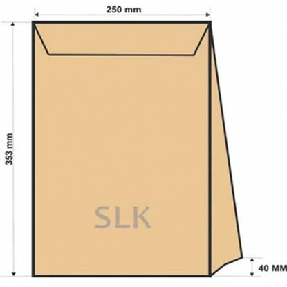 Plic B4, SLK, craft, 250x353x40, cu fund expansiv