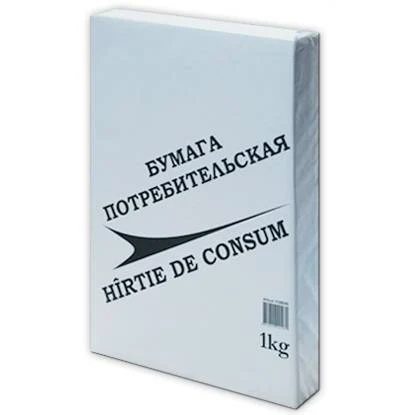 Бумага писчая газетная серая, 250 листов