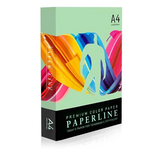 Бумага цветная A4 Paperline GREEN, 80 гр. 500 листов зеленый