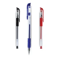 Pix cu gel Flexoffice "Tepco", 0.5 mm [Roșu]