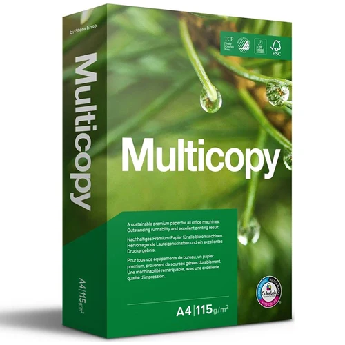 Hârtie pentru birou Multicopy A4 (160g/m. 250 foi)
