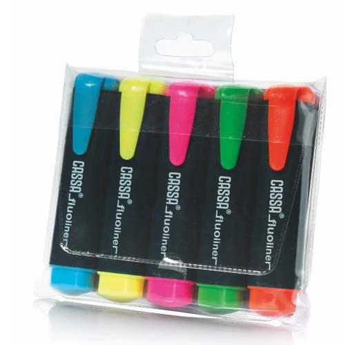 Set textmarker CASSA 5 bucati [Colorate]