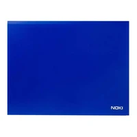 Mapa din plastic cu elastici A4 NOKI, densa [Albastru]