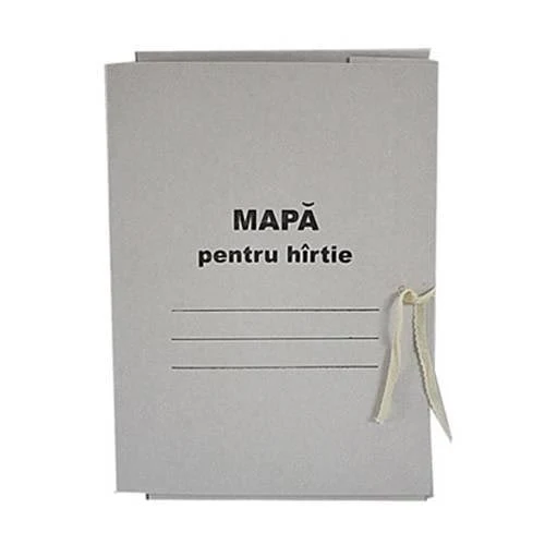 Mapa din carton cu sireturi 215 gr/m2