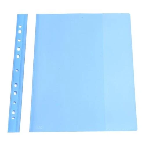 Dosar cu sina din plastic Flexoffice A4, PP 200 mkr [Albastru]