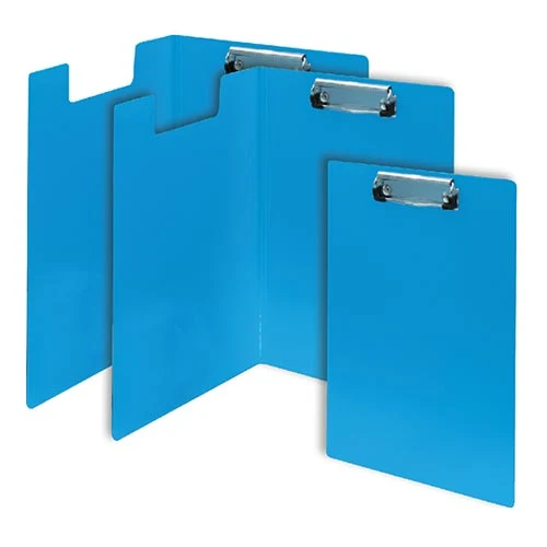 Clipboard A4 Flexoffice PP plastic dublu [Albastru]