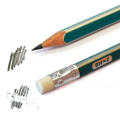 Creion MARCO Grip-Rite, triunghilar HB cu radiera 3