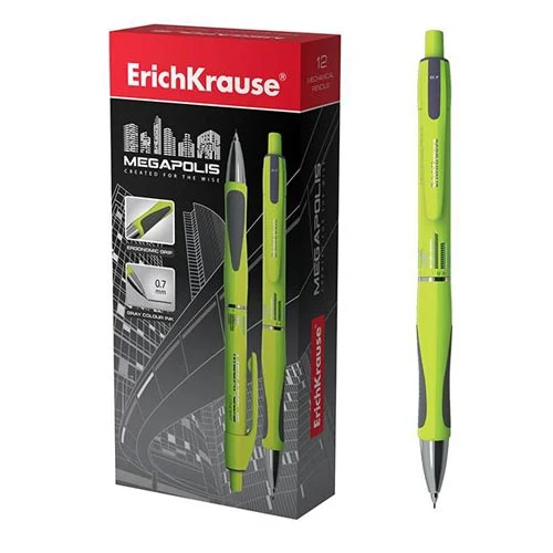 Creion mecanic ErichKrause MEGAPOLIS CONCEPT 0,7mm [grafit]