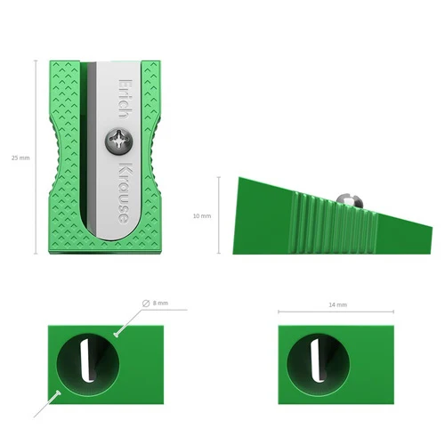 Ascutitoare EKRAUSE din aluminiu FERRO COLOR 3