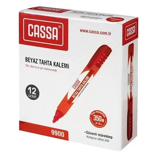Permanent marker CASSA [Roșu]