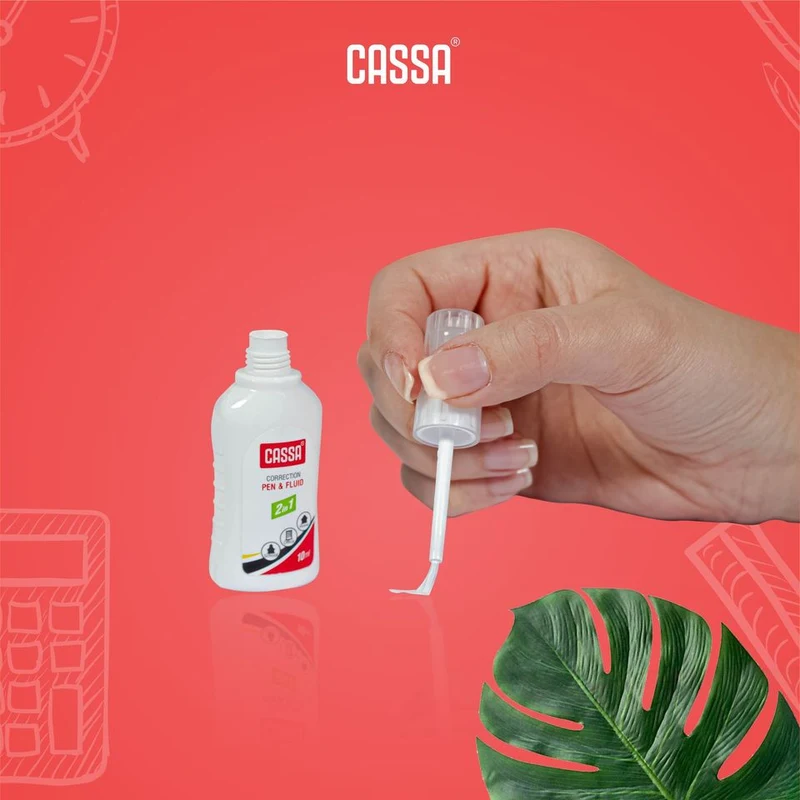 Corector CASSA 2 in 1,  creion si periuta 10ml 2