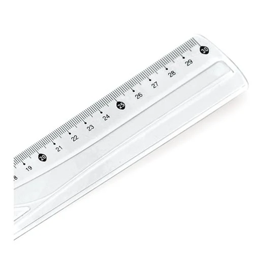 Rigla din plastic CASSA  in blister 30 cm