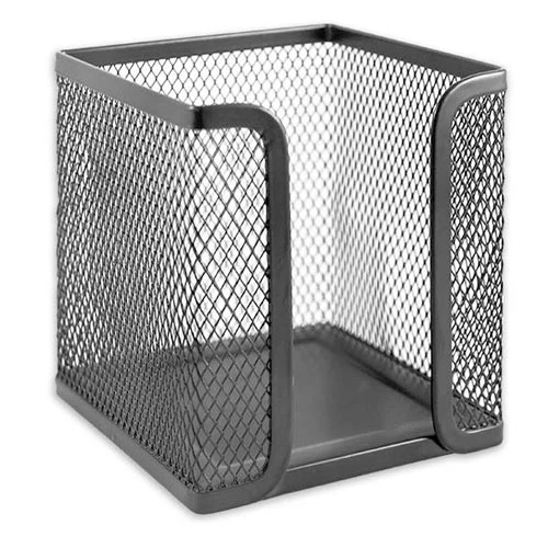 Boxa din metal pentru hirtie, inaltime 10cm [Negru]