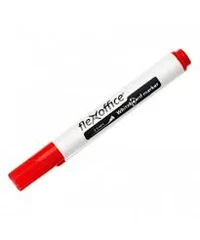 Marker pentru tabla cu virf tesit Flexoffice 4.00 mm [Roșu]
