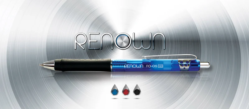 Pix cu bila cu mecanism Flexoffice "Renown", 1.0 mm [Albastru] 3