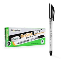 Pix cu bila  Flexoffice "FlexStick", 0.7mm, negru 2