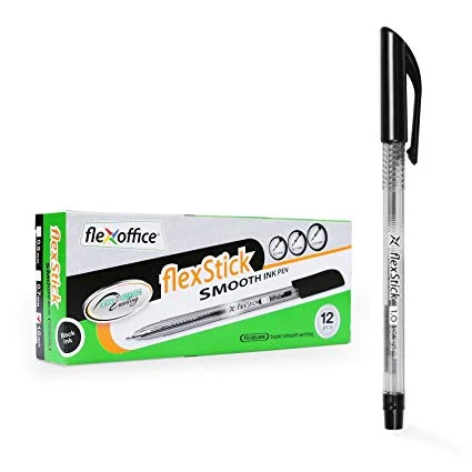Pix cu bila  Flexoffice "FlexStick", 0.7mm, negru 2