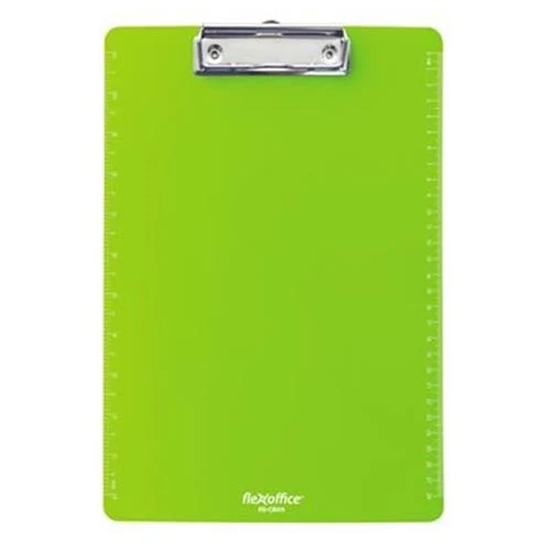 Clipboard A4 Flexoffice PP plastic [Verde]