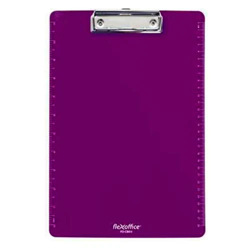 Clipboard A4 Flexoffice PP plastic [Violet]