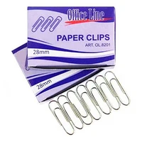 Agrafe OfficeLine 28 mm, 100 buc., ondulate