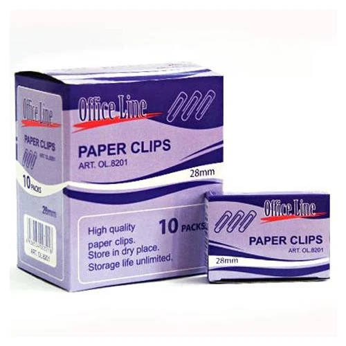 Agrafe OfficeLine 28 mm, 100 buc., ondulate 2