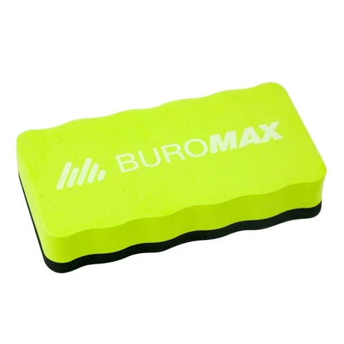 Губка для сухостираемых досок с магнитом, ассорти BUROMAX [Asortat] 3