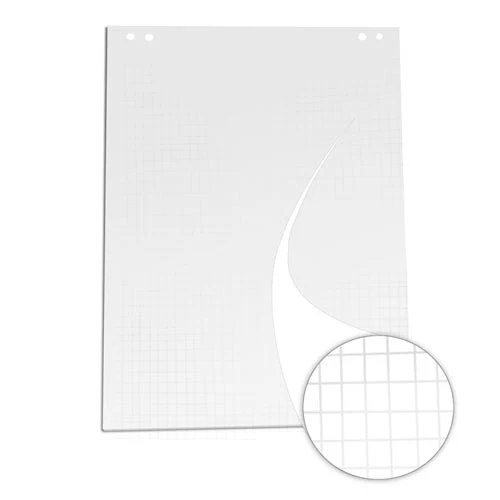 Bloc de hirtie pentruflipchart in patratele 20 file