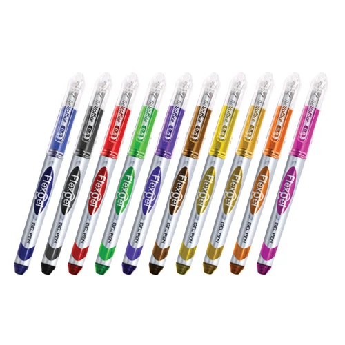 Pix cu gel Flexoffice "Flexgel", 0,5 мм, 10 culori