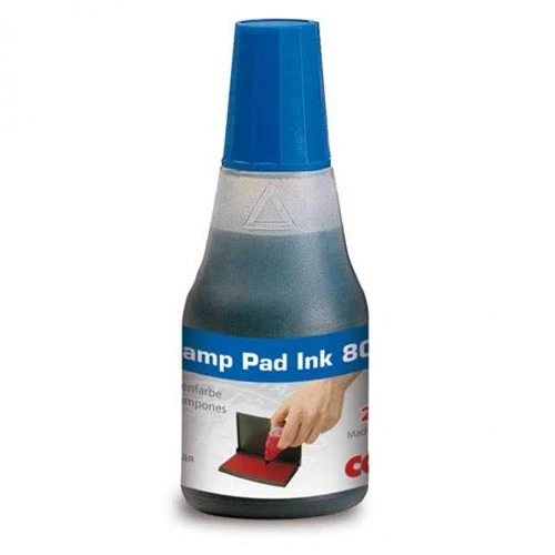 Tuş pe bază de apă cu glicerină COLOP, 25 ml [Albastru]