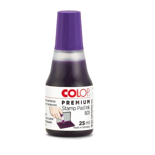 Tuş pe bază de apă cu glicerină COLOP, 25 ml [Violet]