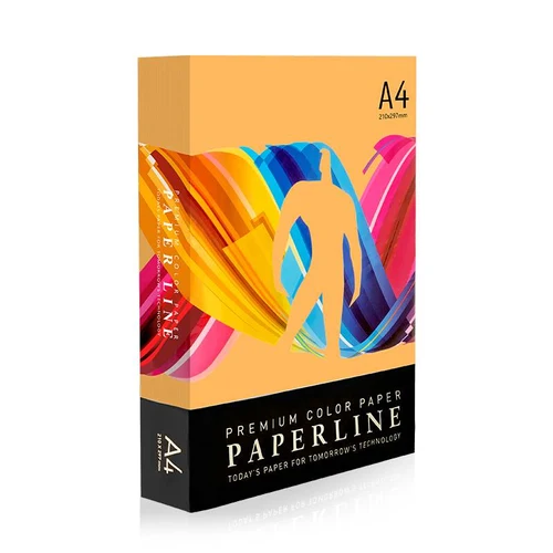 Бумага цветная A4 Paperline GOLD, 80 гр. 500 листов интенсив желтый