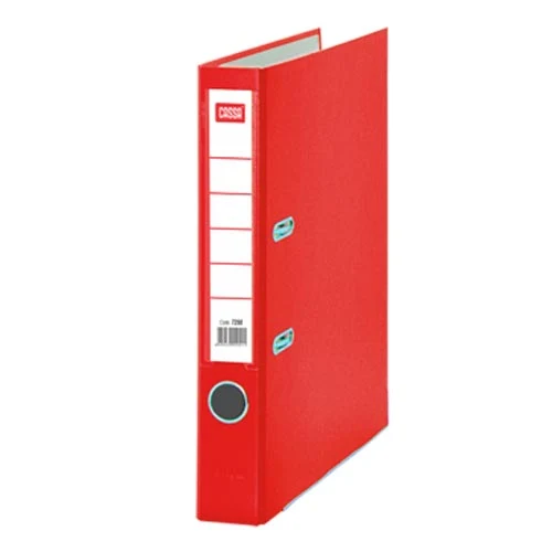 Biblioraft CASSA  A4 75mm mecanism fixat [Roșu]
