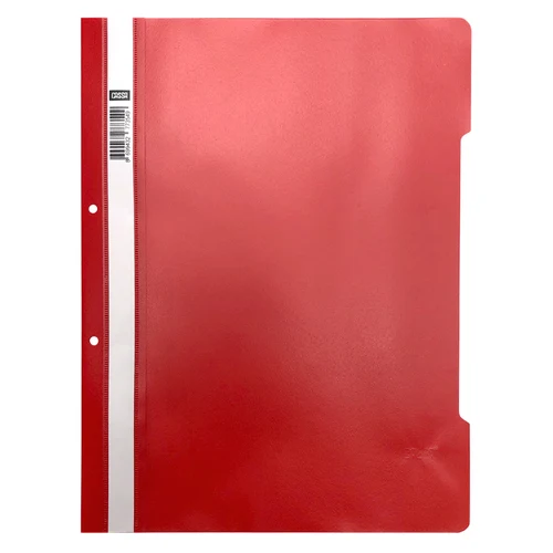 Dosar din plastic CASSA, A4 120/180 mkr [Roșu]