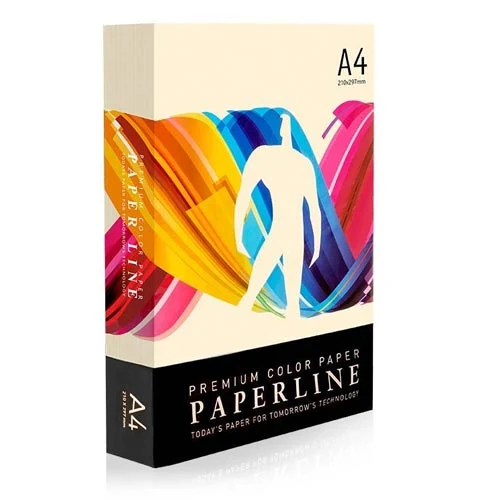 Бумага цветная A4 Paperline IVORY, 80 гр., 500 лстов пастель бежевый
