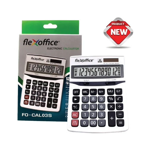 Calculator de birou Flexoffice, 12 digits