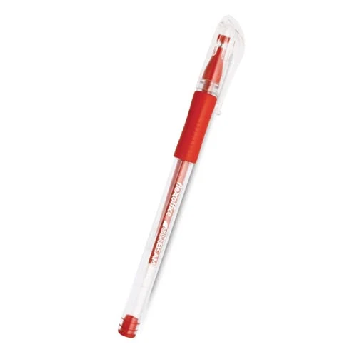 Pix cu gel Flexoffice "SUNBEAM", 0.5 mm [Roșu]