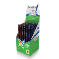 Pix cu gel Flexoffice "Smart", 0.5 mm [Albastru]