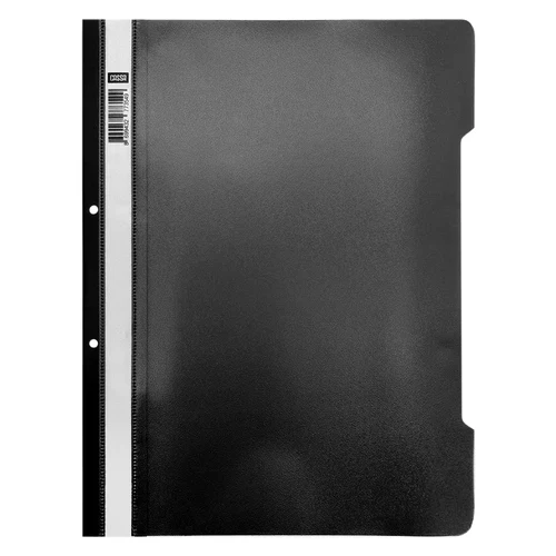 Dosar din plastic CASSA, A4 120/180 mkr [Negru]