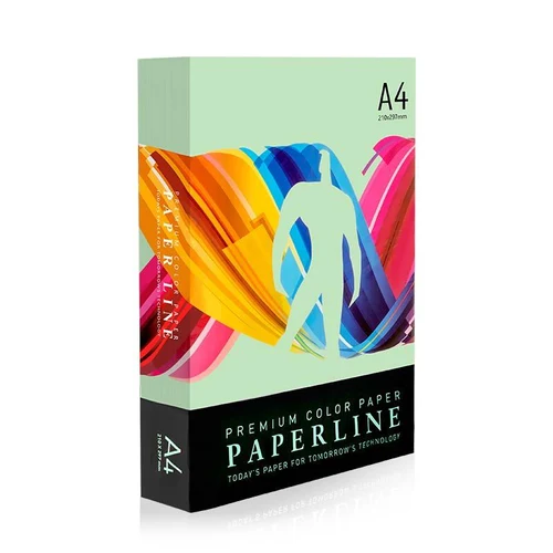 Бумага цветная Paperline 160гр, пастель 250л LAGOON зеленый