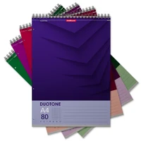 Блокнот A4 80 л. клетка Erich Krause Duotone [Asortat]