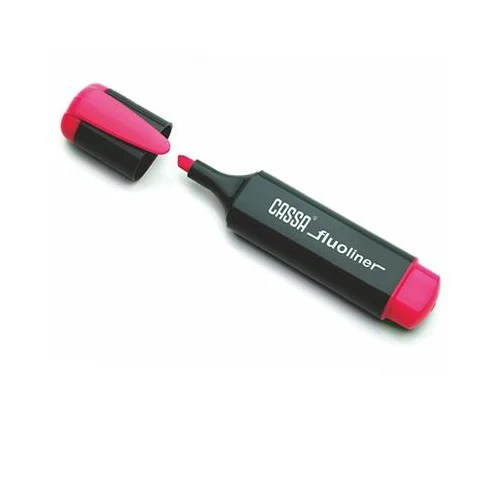 Textmarker CASSA Fluoliner 5.00 mm [Roz Neon]