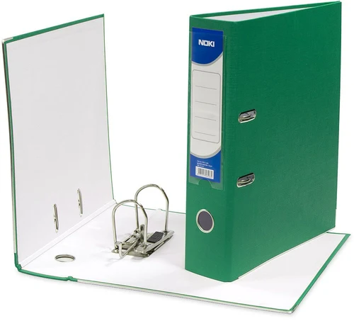 Biblioraft NOKI A4 50mm mecanism fixat [Verde]