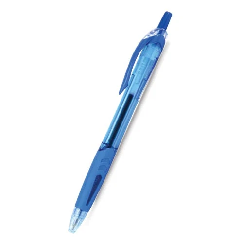 Pix cu bila cu mecanism Flexoffice "BEST Style", 0.5mm [Albastru]