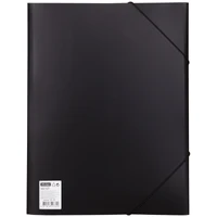 Mapa din plastic cu elastici A4 NOKI, densa [Negru] 2